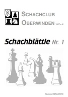 Schachblättle 2012/2013 Nr. 1