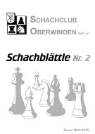 Schachblättle 2014/2015 Nr. 2
